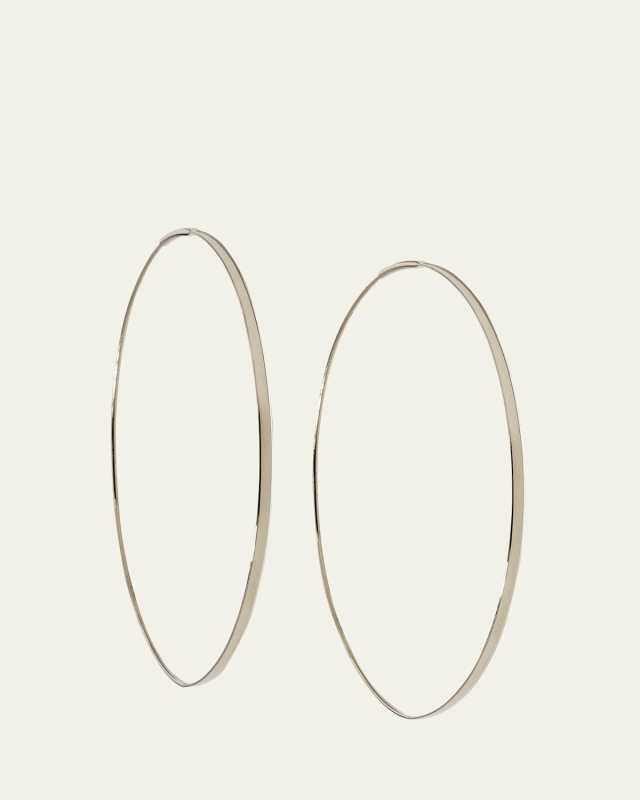 Flat Magic 14K Hoop Earrings